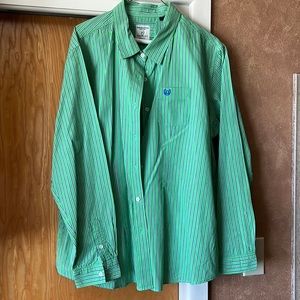 Pen Stripe Women’s Button Down